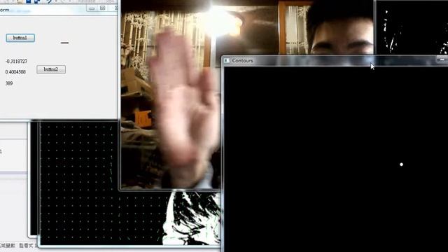 opencv body tracking practice: find contour v.s. optic flow смотреть онлайн