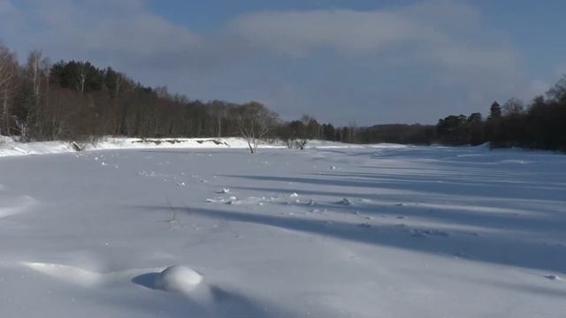Как замерзала река. Часть 2 - река исчезла #аномалия смотреть онлайн