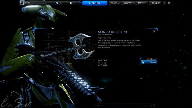 Warframe Construccion Scindo / Make Scindo смотреть онлайн