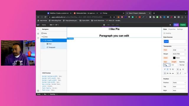 Webstudio for Beginners - Webflow alternative смотреть онлайн