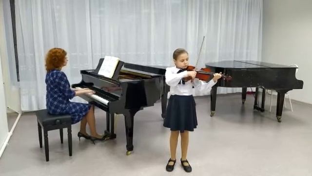 Шитикова Варвара, Э.Бозза "Менуэт пажей" смотреть онлайн