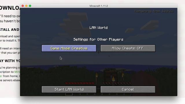 Download Minecraft Mac Demo and put in Creative Mode смотреть онлайн