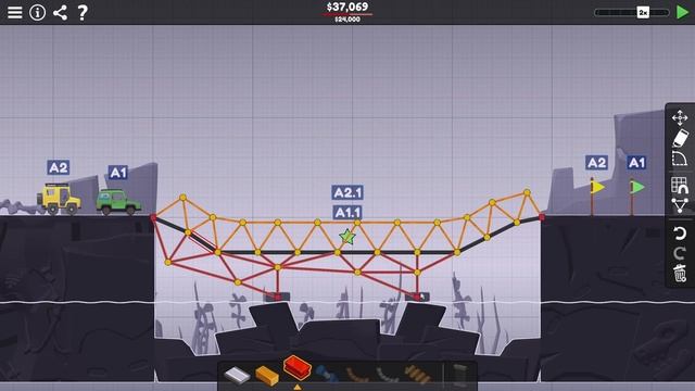 ЛУЧШИЙ СИМУЛЯТОР СТРОИТЕЛЬСТВА МОСТОВ! Poly Bridge 3 ◦ Первый взгляд смотреть онлайн