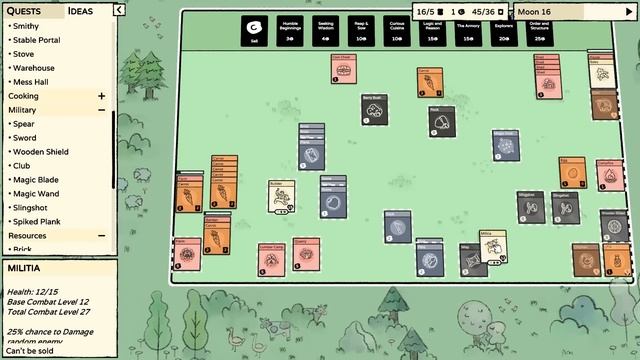 I ATTACKED The Dark Forest in Stacklands смотреть онлайн