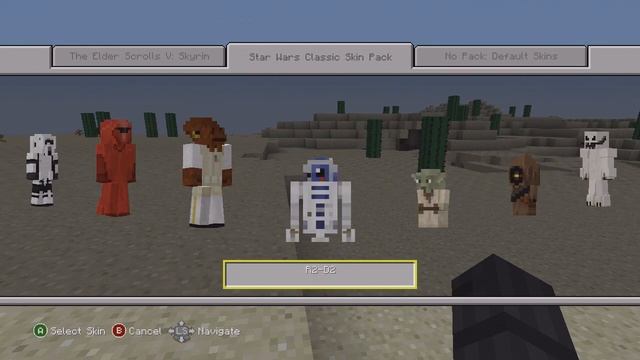 Minecraft (Xbox) STAR WARS SKIN PACK - FULL SHOWCASE, OVER 50 SKINS! смотреть онлайн