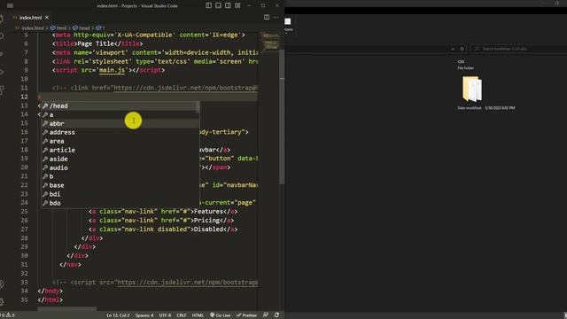 تجهيز بيئة العمل وتنزبل الملفات داخل المشروع | Bootstrap 2023 | Download Bootstrap Files смотреть онлайн