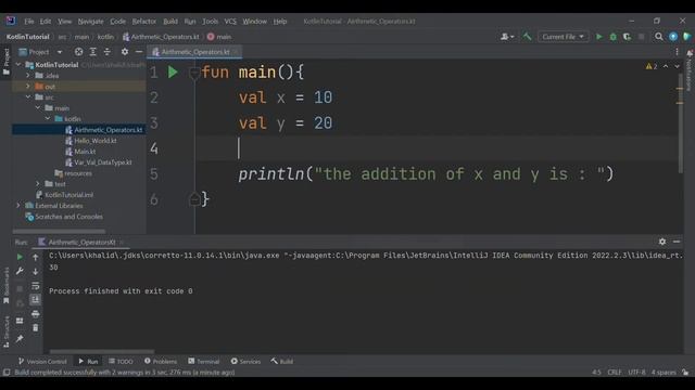 #3 Kotlin- Arithmetic Operators in Kotlin || Kotlin Tutorials For Beginners || Kotlin Full Course смотреть онлайн