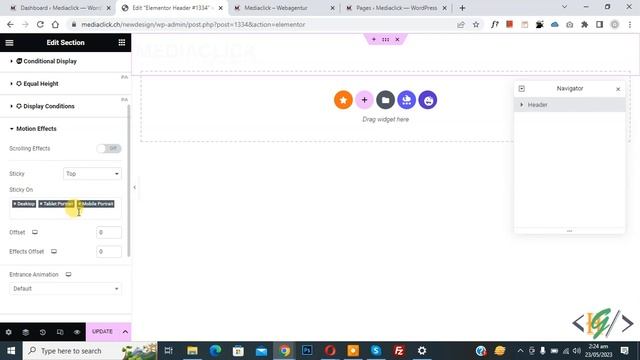 How to Disable Sticky Header on Mobile and Tablet Device in Elementor Pro WordPress смотреть онлайн