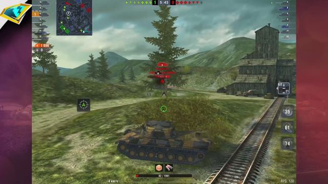WoT Blitz. Leopard 1. Как на нём играть? Почему так нравится статистам? смотреть онлайн