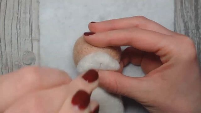 МК по валянию брылей/подусников/Сухое валяние/Валяный котик смотреть онлайн