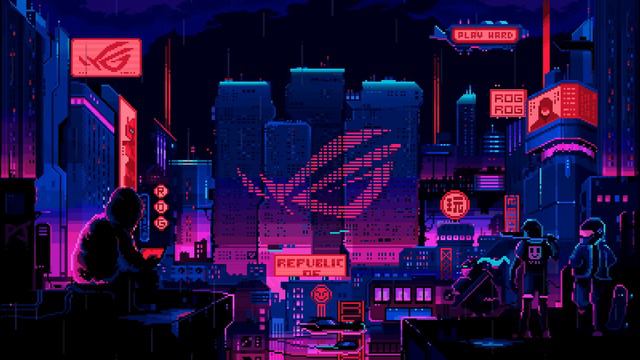 City of Gamers - Chill Gaming Studying Lofi Hip Hop Mix смотреть онлайн