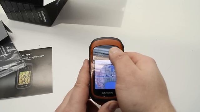 Туристический навигатор Garmin eTrex 20 смотреть онлайн