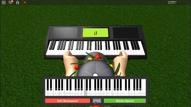 Ode To Joy {ROBLOX Virtual Piano} смотреть онлайн