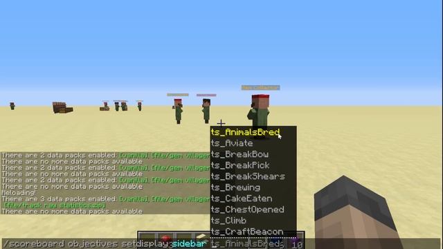 Minecraft 1.13 Track Essential Statistics (170+) Datapack смотреть онлайн