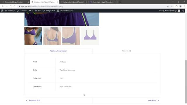 Elementor Woocommerce Builder Tutorial - Free Woocommerce builder by Royal Elementor Addons смотреть онлайн