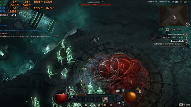 Diablo 4 Demo Performance Test Ryzen 5800x & 1080 Ti смотреть онлайн