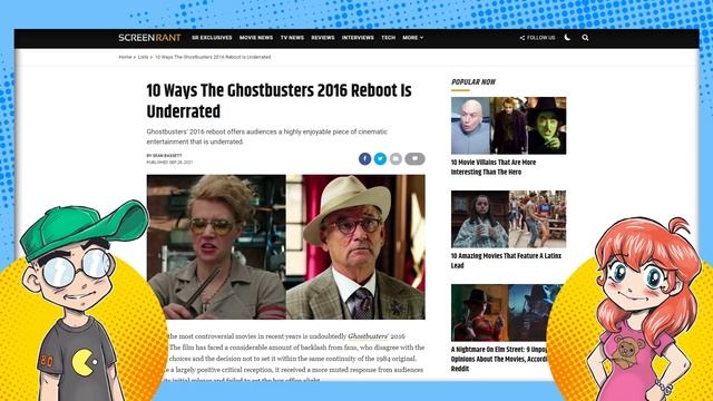 Ghostbusters 2016 Won't Stay Dead. смотреть онлайн