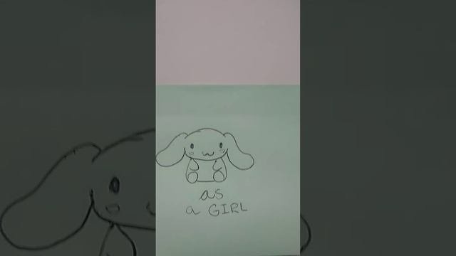 cinnamoroll as a girl ? // #cinnamoroll #drawing #sanrio смотреть онлайн
