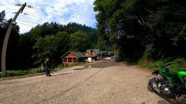 Підкорення Кам'янецького водоспаду на Tekken 250 xdrive i Kawasaki Z900. Ukranian Carpaty, waterfal смотреть онлайн