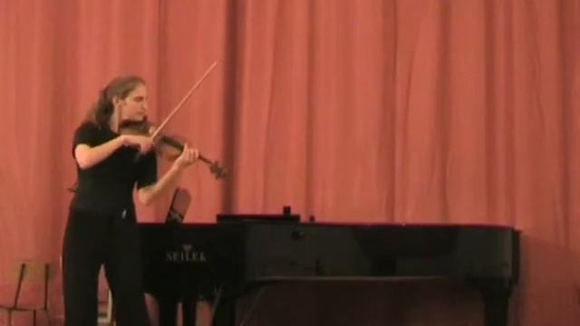 Eugène Ysaye Sonata For Violin Solo № 2 (1-2 Part, Fragment)