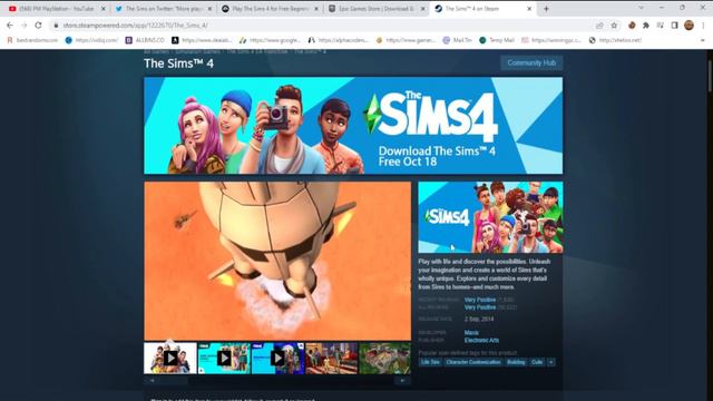 Sims4 Free For Everyone | Epic Store Free Games Today | Free Steam games 2022 смотреть онлайн