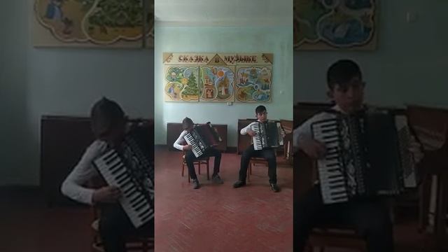 ПОДУФАЛОВ ДАНИИЛ И МАЛИН АНДРЕЙ - "Чешская полька"- обработка П. Шашкина смотреть онлайн