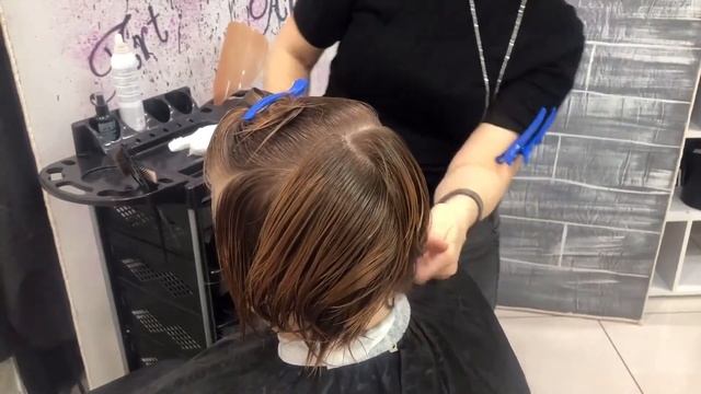 Коррекция формы стрижки. Соболева Светлана тренинг центр Standart смотреть онлайн