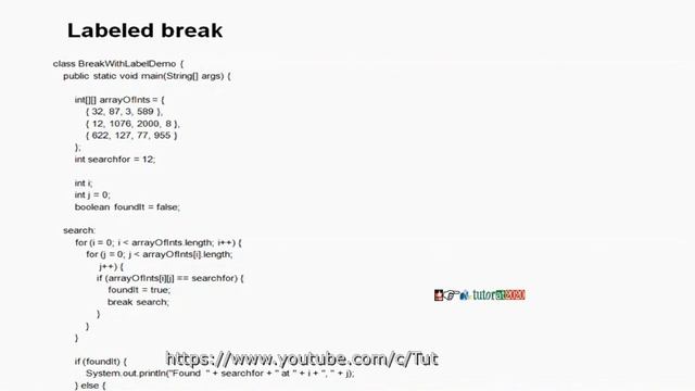 If else, Break, Labeled Break and Continue - Core Java for Hadoop/Bigdata Tutorial - Session 6 смотреть онлайн
