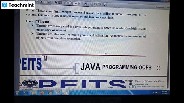 Lecture on BCA 4th Sem(Batch 6:00Am-7:00Am) Subject-BCA401 "JAVA" Programming; Topic-Threads Progra смотреть онлайн