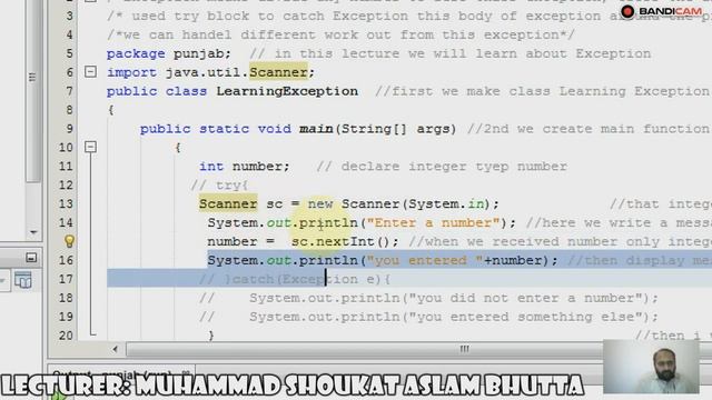 Lec#24 Exception in Mobile Application using JAVA UCP PGC Mailsi 19 05 2020 смотреть онлайн