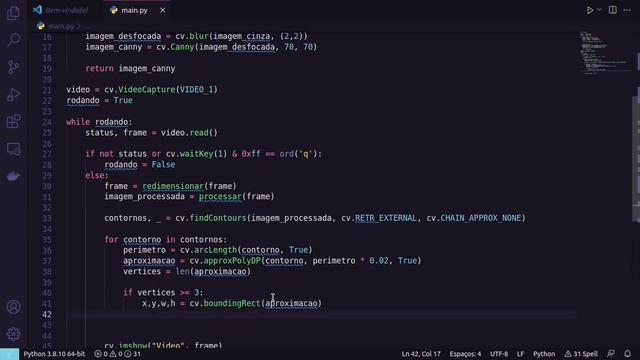 Computadores que Enxergam: Aula4 - Identificando formas #4 смотреть онлайн