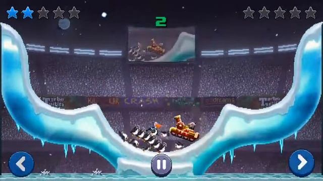 Drive Ahead! Replay: Penguin Minions vs. Snowball Tank. смотреть онлайн