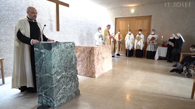 Segnung Deutschorden Hauskapelle St  Josef Meran LQ