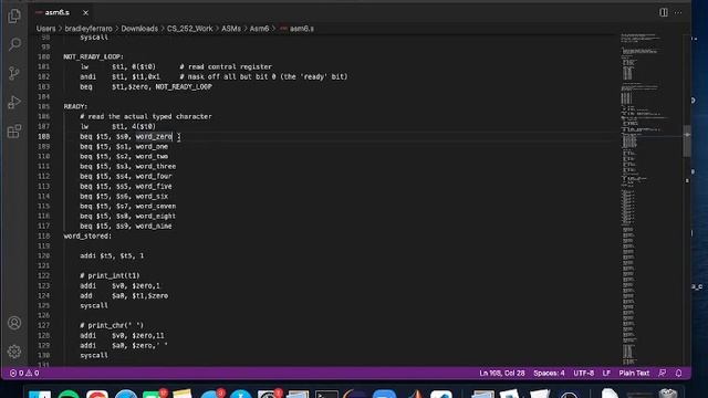ASM6 Explanation (Mips Assembly code for a madlib) смотреть онлайн