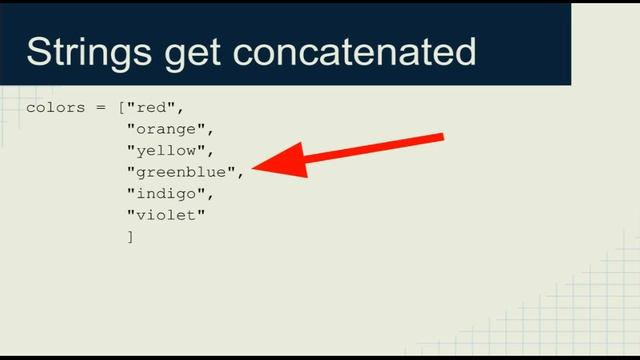 Formatting Python lists смотреть онлайн