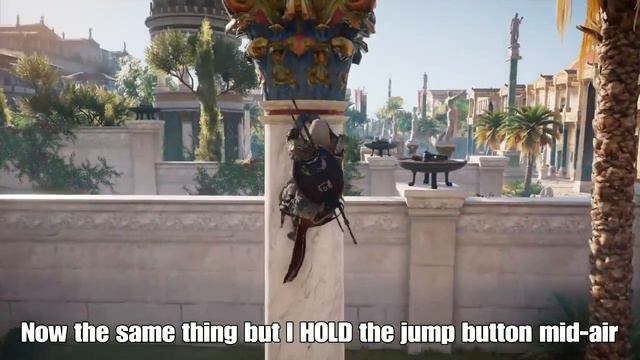 Assassins creed Origins // Unused parkour mechanic смотреть онлайн