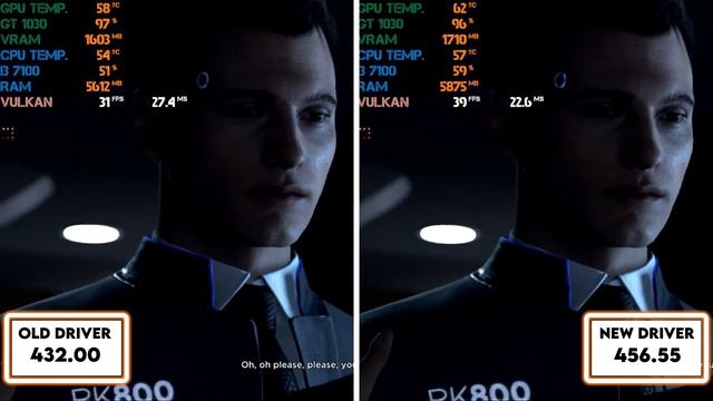 NVIDIA Driver 432.00 vs 456.55 || New released games vs low end GT 1030 || Will it perform better? смотреть онлайн