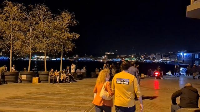 Istanbul Walk: Exploring Karakoy Nightlife and Galata Bridge Bars and Restaurants | Istanbul Turke смотреть онлайн