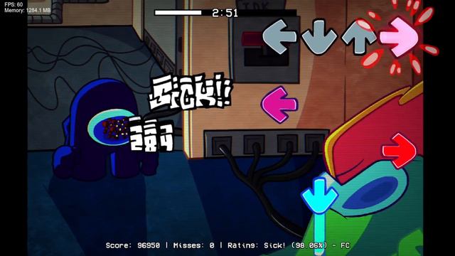 Friday Night Funkin': Soulless DX - Gamebreaker but it's Among Us (WIP) смотреть онлайн