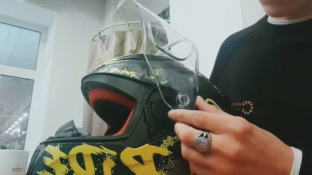 Как правильно снять визор с шлема LS2 FF353/FF320 смотреть онлайн