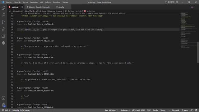 Visual Studio Code - Google Çeviri Eklentisi смотреть онлайн
