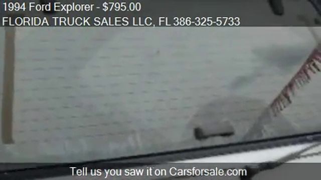 1994 Ford Explorer XL 4dr SUV for sale in Palatka, FL 32177 смотреть онлайн