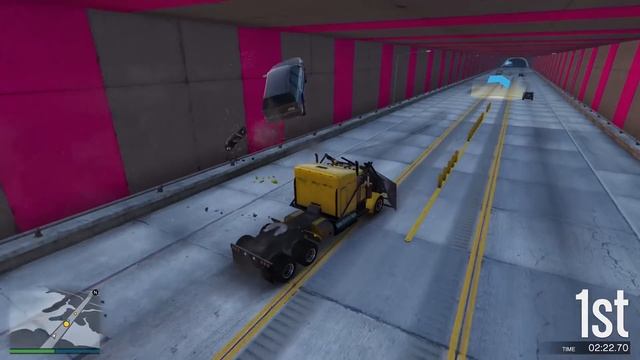 ULTIMATE GO THROUGH THE BLACK HOLE CHALLENGE GTA 5 смотреть онлайн