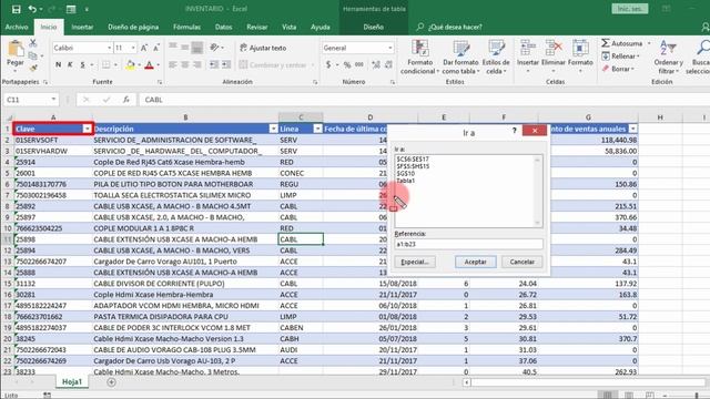 Curso Excel 2016, Excel 2019, Excel 365:18 TRABAJANDO CON RANGOS DE CELDAS EN EXCEL смотреть онлайн