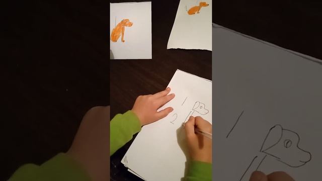 как рисовать собаку смотреть онлайн