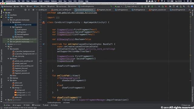 Android Kotlin + Firebase: List Fragments Part 1 смотреть онлайн