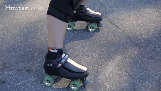 How to Do a Hockey Stop | Roller-Skate смотреть онлайн