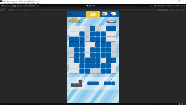 Block Adventure | Puzzle Block Mobile Game Unity Tutorial - Episode 1 смотреть онлайн