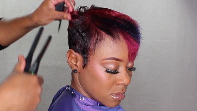 How To Curl A PixieCut | PART 3 | EnhanceByLynette смотреть онлайн