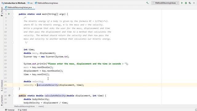 Java Tutorial 18 - Methods that Return Values in Java смотреть онлайн